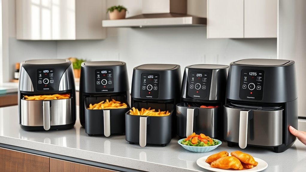 large family air fryers