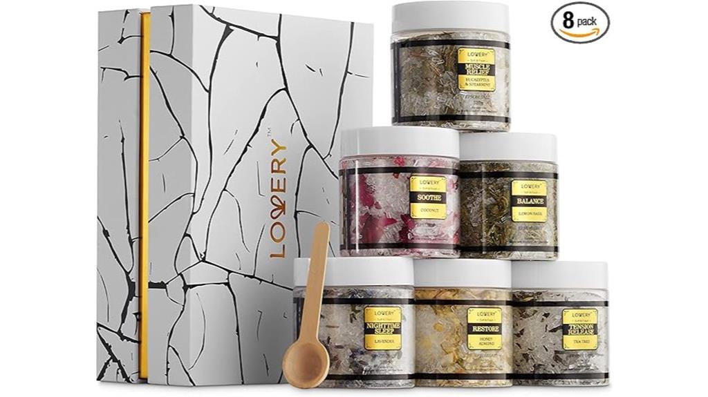 luxury bath salts gift