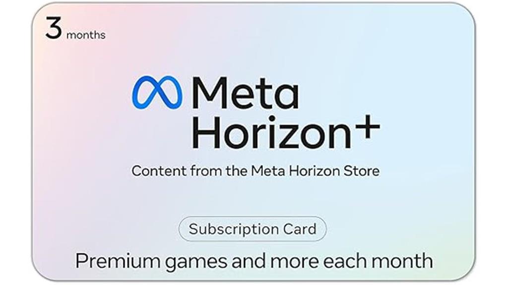 meta horizon subscription gift