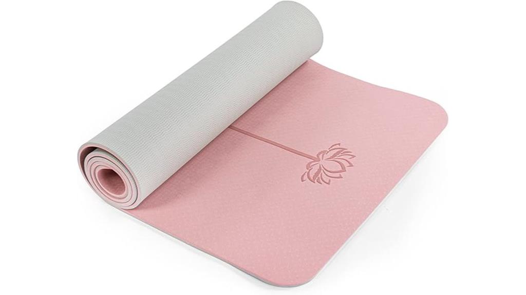 non slip pilates yoga mat