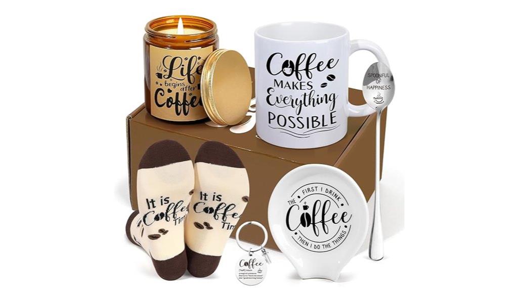 six coffee gift set