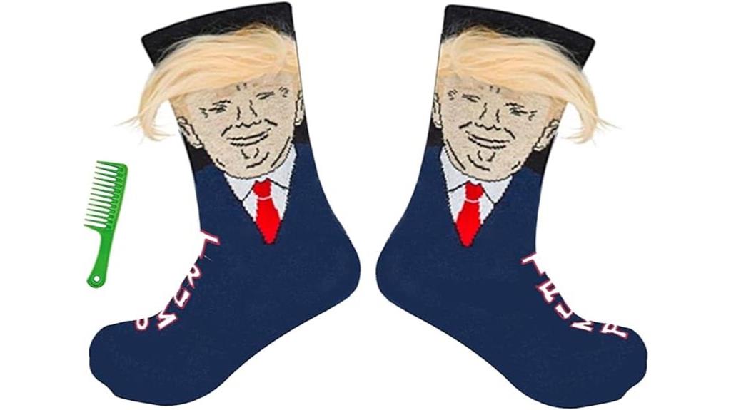 trump supporter funny socks