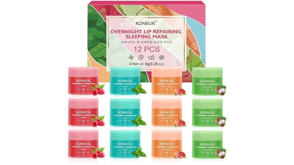 twelve lip mask sets