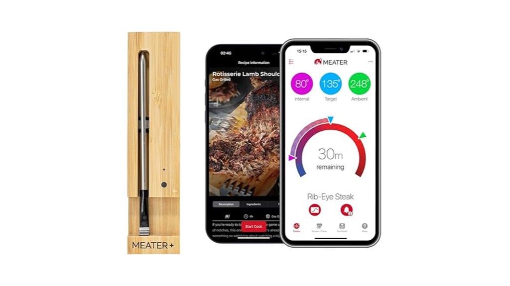 wireless bluetooth meat thermometer