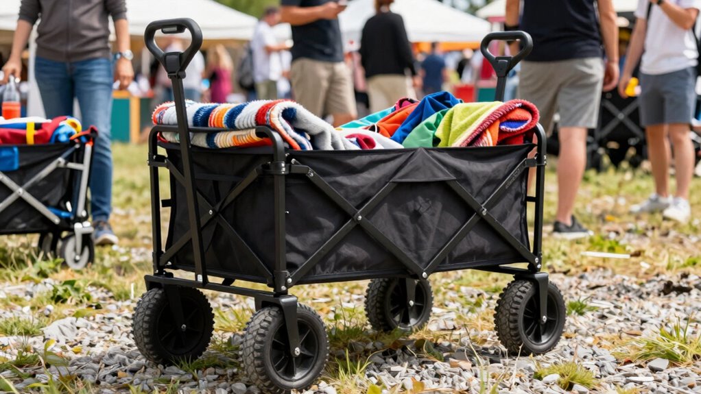 all terrain foldable outdoor wagon