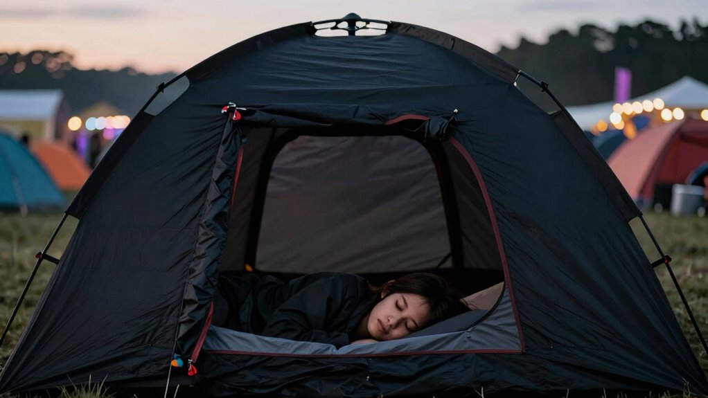 blackout tent for festivals