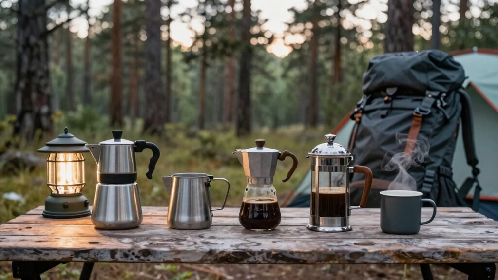 camping coffee maker tips