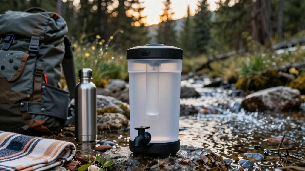 camping festival water filtration