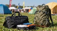 camping gear storage options