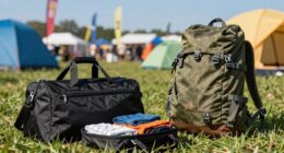 camping gear storage options