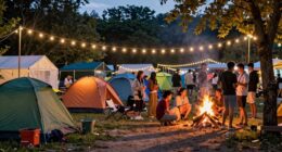 camping tips for festivals