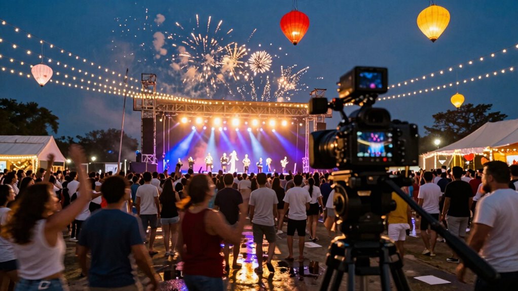 capture crowd reactions seamlessly