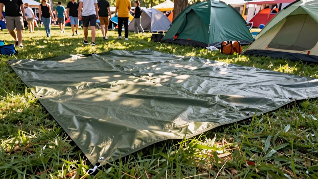 choose appropriate festival ground tarp