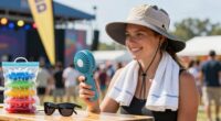 choosing effective festival cooling gear