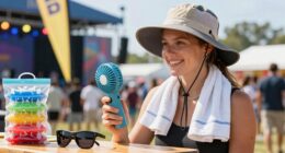 choosing effective festival cooling gear