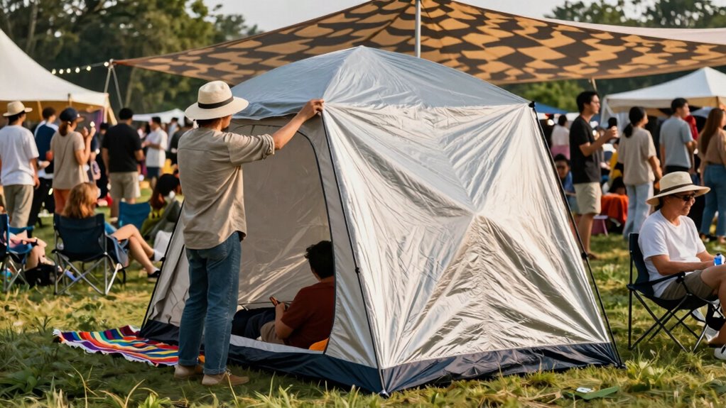 choosing effective festival shade gear