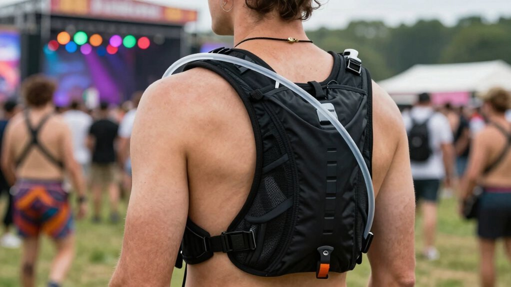 choosing the ideal festival hydration pack