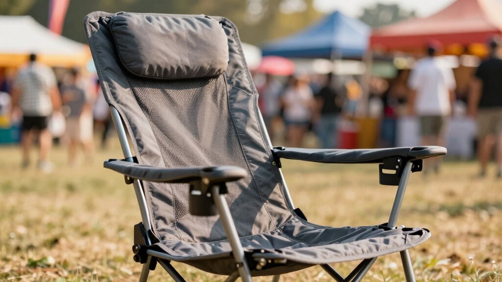 comfortable adjustable outdoor seating