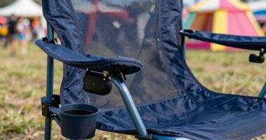 comfortable festival camping chair