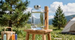 convenient campsite water access