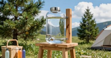 convenient campsite water access