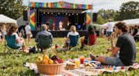coordinate meals with performances