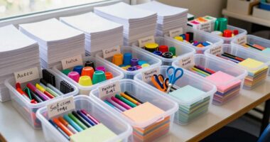 coordinate supplies for event