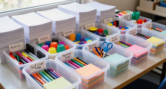 coordinate supplies for event