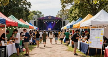 create organized event timetable