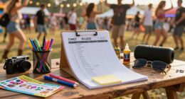 create reliable festival planning checklist