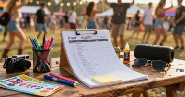 create reliable festival planning checklist