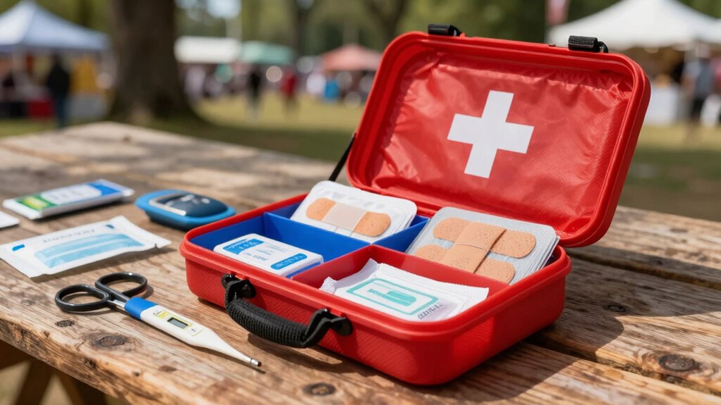 customized festival first aid kit