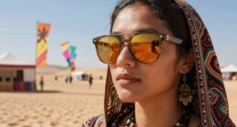 desert festival sunglasses selection