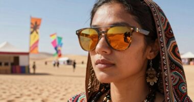 desert festival sunglasses selection