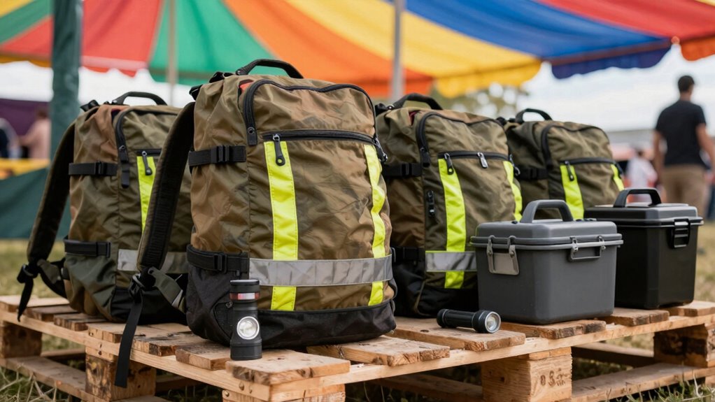 durable secure festival gear