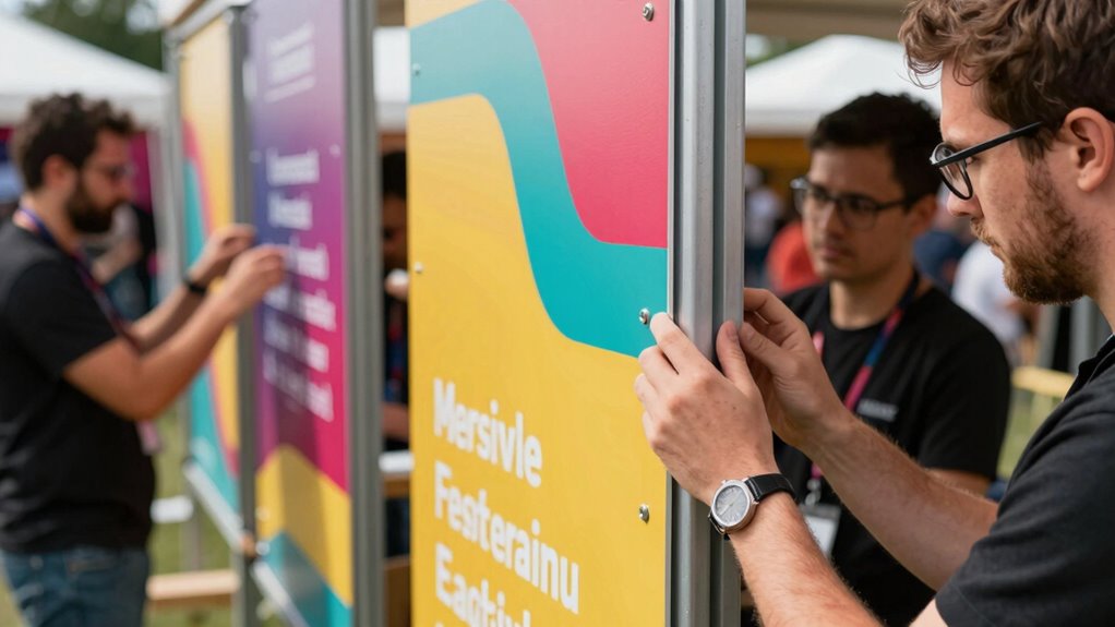 durable strategic festival signage