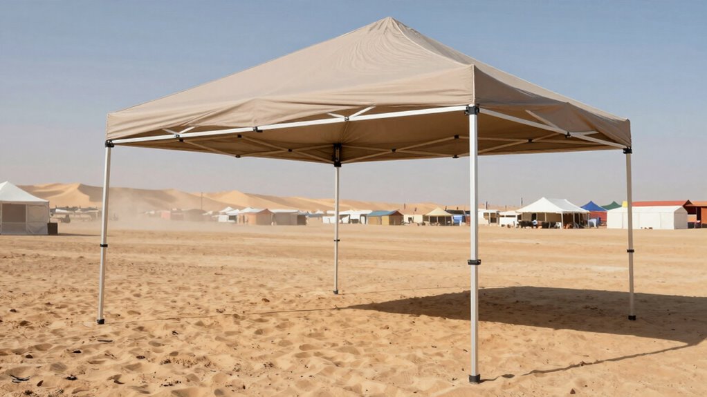 durable ventilated festival canopy