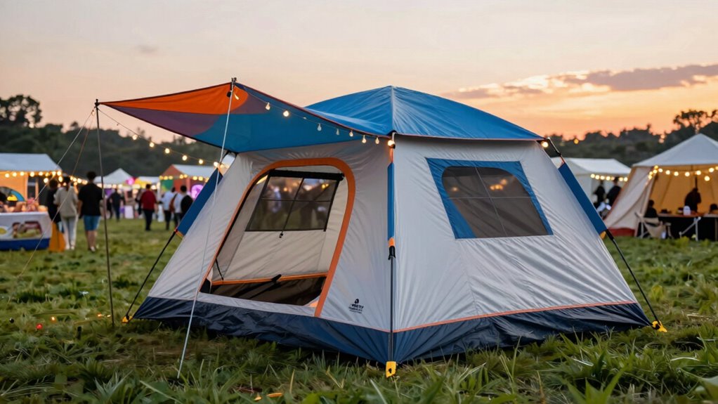 durable ventilated festival shelter