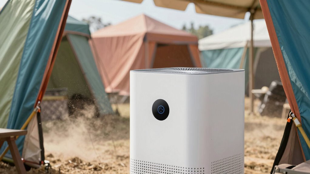 dusty festival air purification