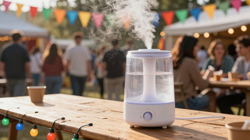 effective quiet air humidification