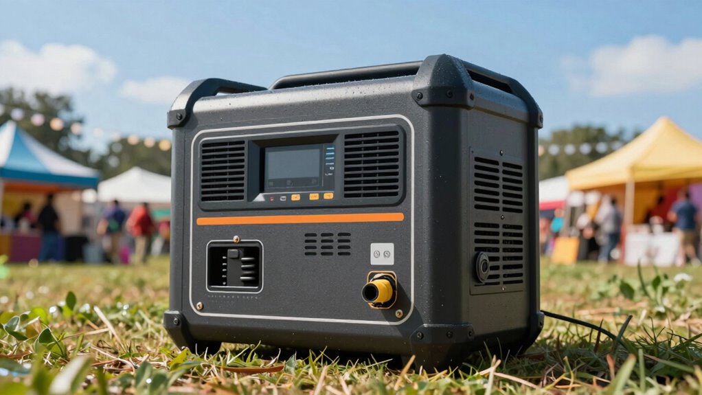 efficient outdoor solar power