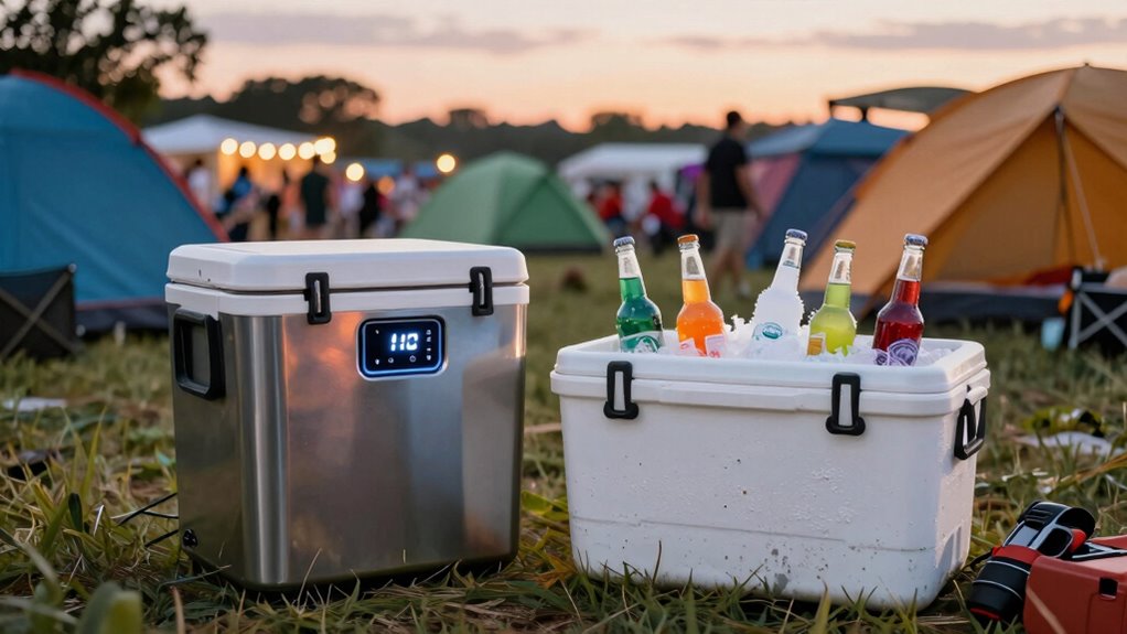 electric and ice cooler comparison