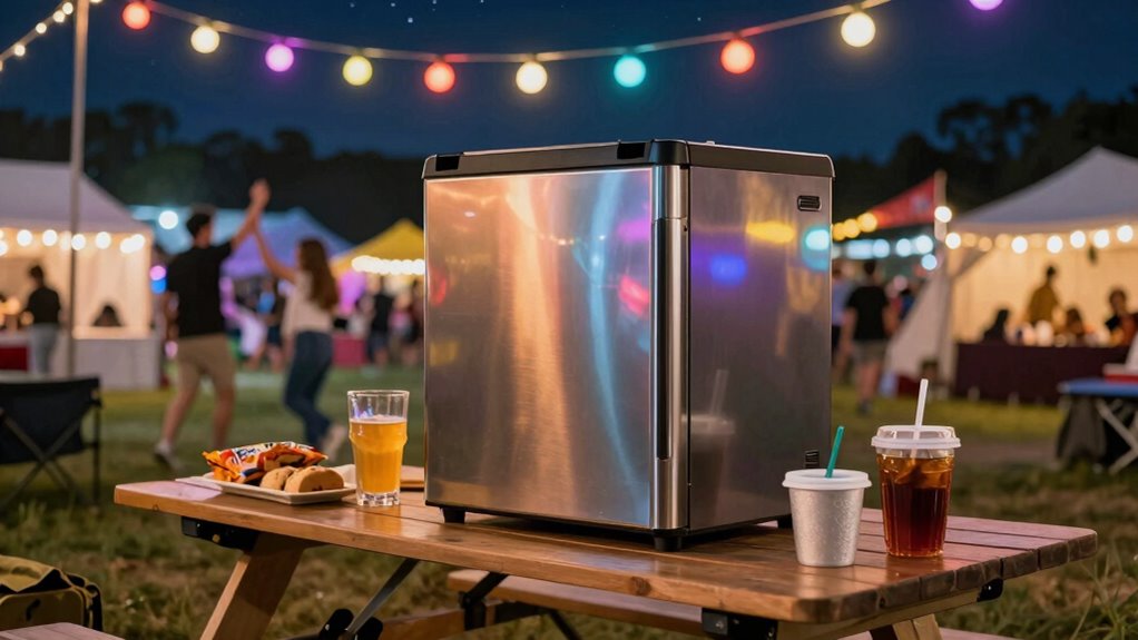 energy efficient festival refrigeration