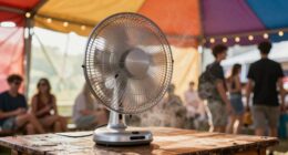 enhanced festival tent cooling