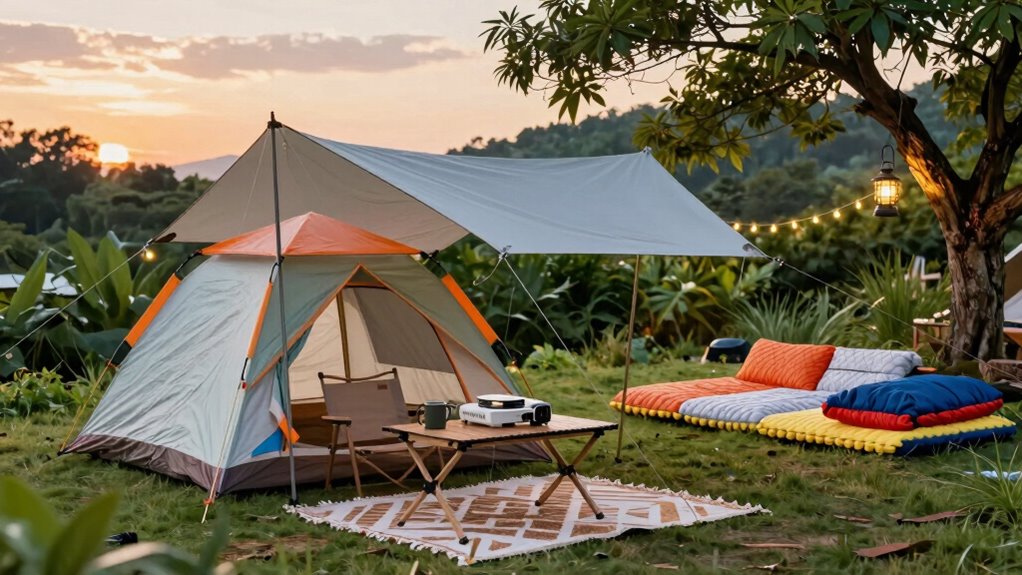 essential festival camping essentials