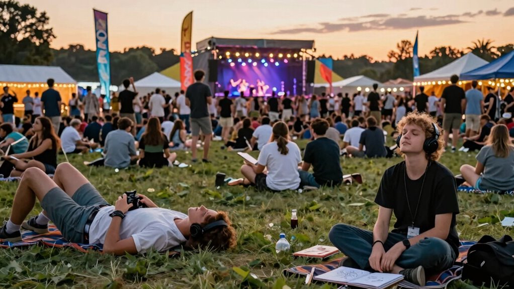 festival balance music rest exploration