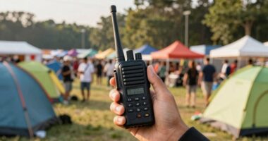 festival camp communication devices