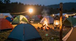 festival camp lighting options