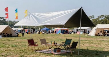 festival camp shade solutions