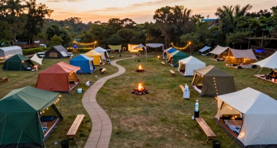 festival camping comfort tips
